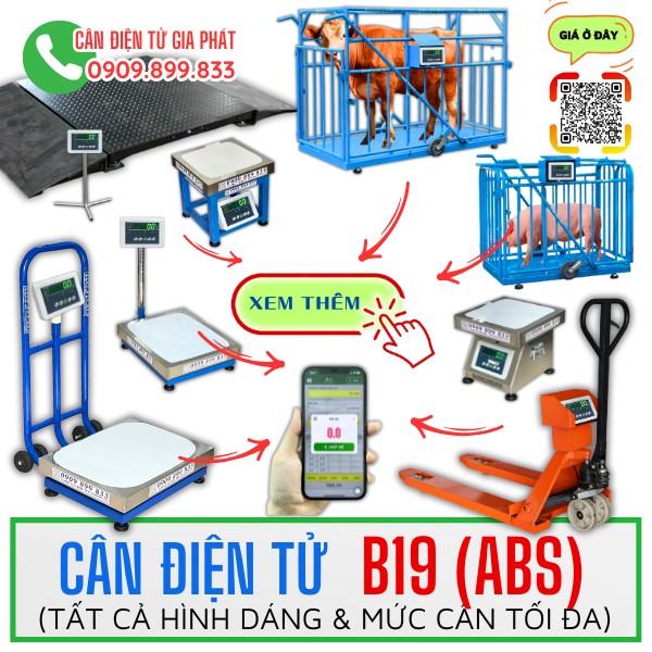 Cân điện tử B19 (ABS)